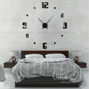 Настенные 3D часы Fashion