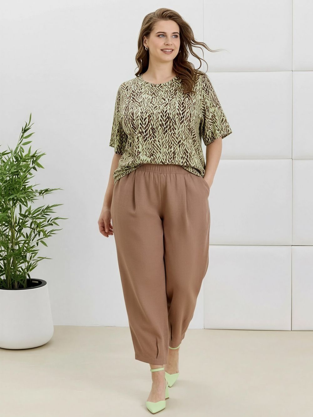 Брюки Габриэлла Виотекс КОРИЧНЕВЫЙ