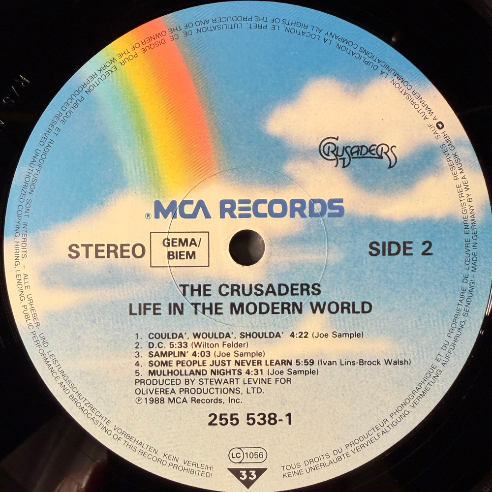 The Crusaders - Life In The Modern World (Германия 1988г.)