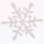 Наклейка «Чудная снежинка» 15*20, белый