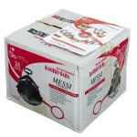 Казан афганский алюминий, 8 л, с крыш, с ручками, двухцветный, adr8