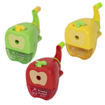 Точилка механическая Alingar, "Яблоко", 1 отверстие, пластиковый корпус, цвет ассорти, индивидуальная упаковка