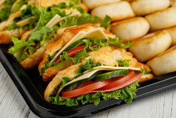 Платтер завтрак с круассанами