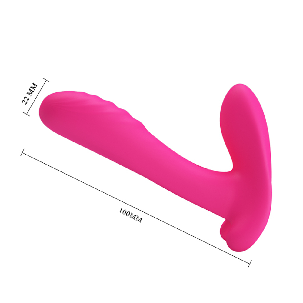 Вибромассажёр для пар "Remote Control Massager", Розовый