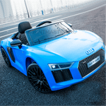 Детский электромобиль "AUDI R8" 6V,синий