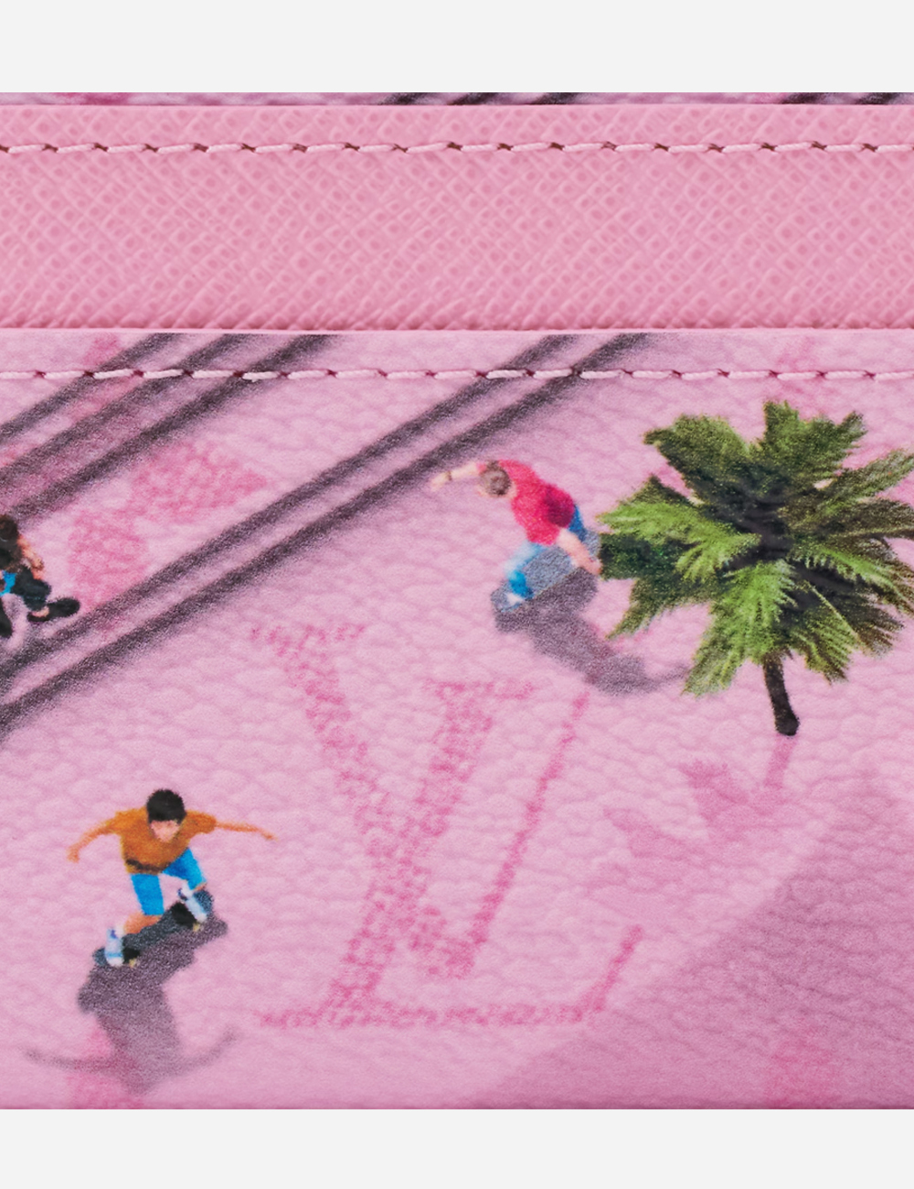 Кардхолдер Louis Vuitton Skateboard Pink