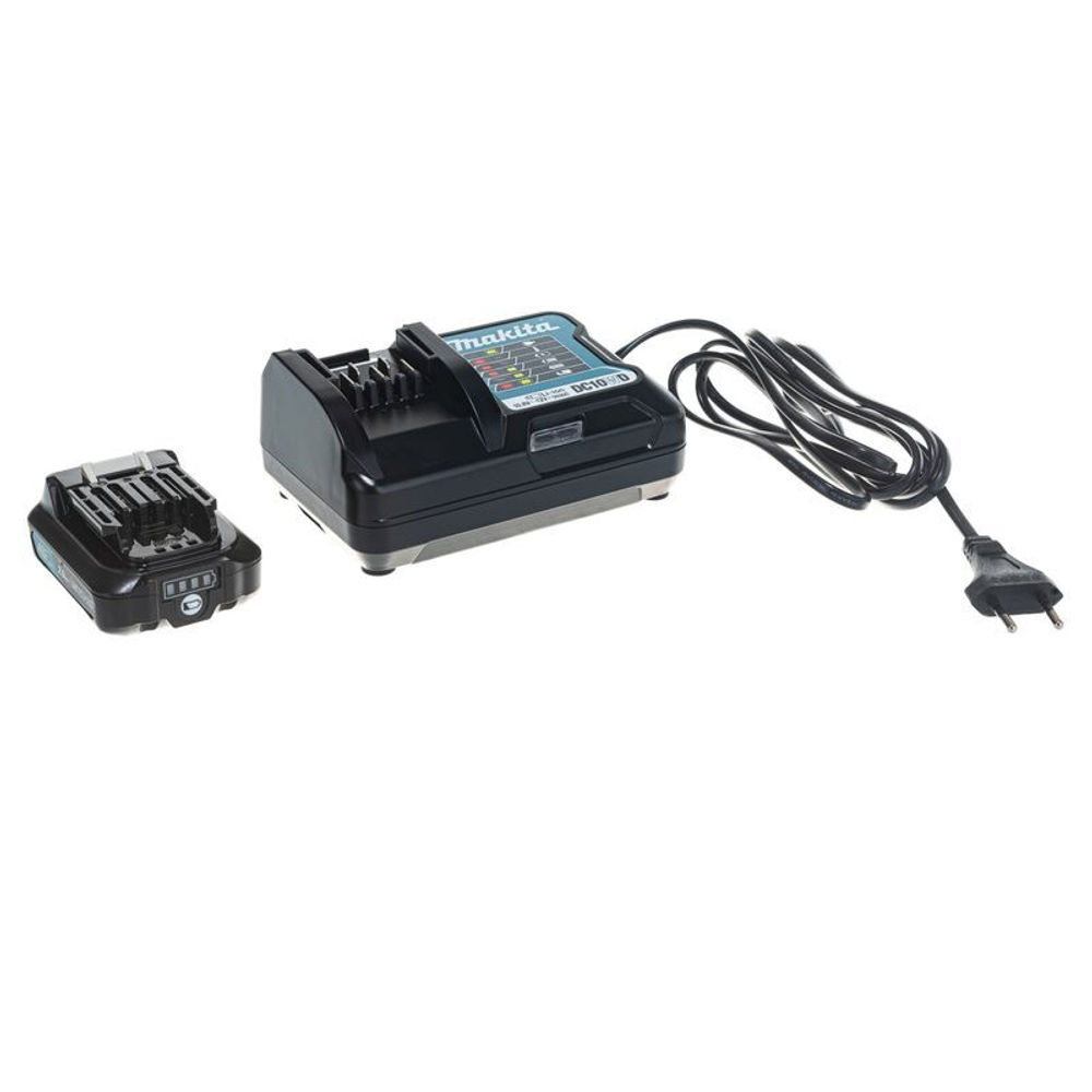 Дрель-шуруповерт Makita TD110DWAE 12В 2х2 Ач