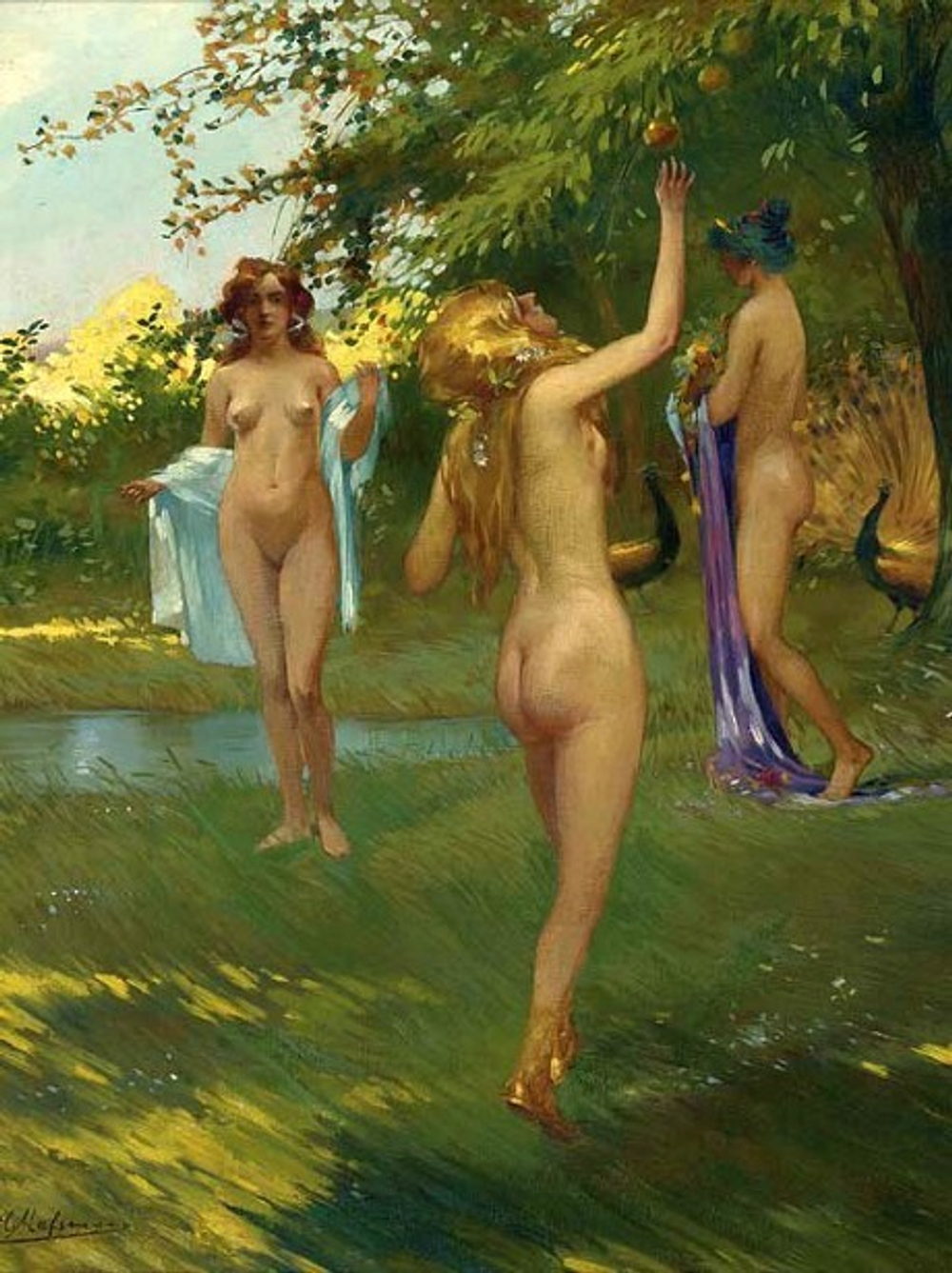Carl Massmann (1859-1929) - эротическое искусство австрийского художника