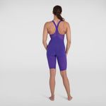 (2020) Стартовый костюм SPEEDO FASTSKIN LZR PURE VALOR Closedback Kneeskin Violet/Fluo yellow/Blackt ПОД ЗАКАЗ
