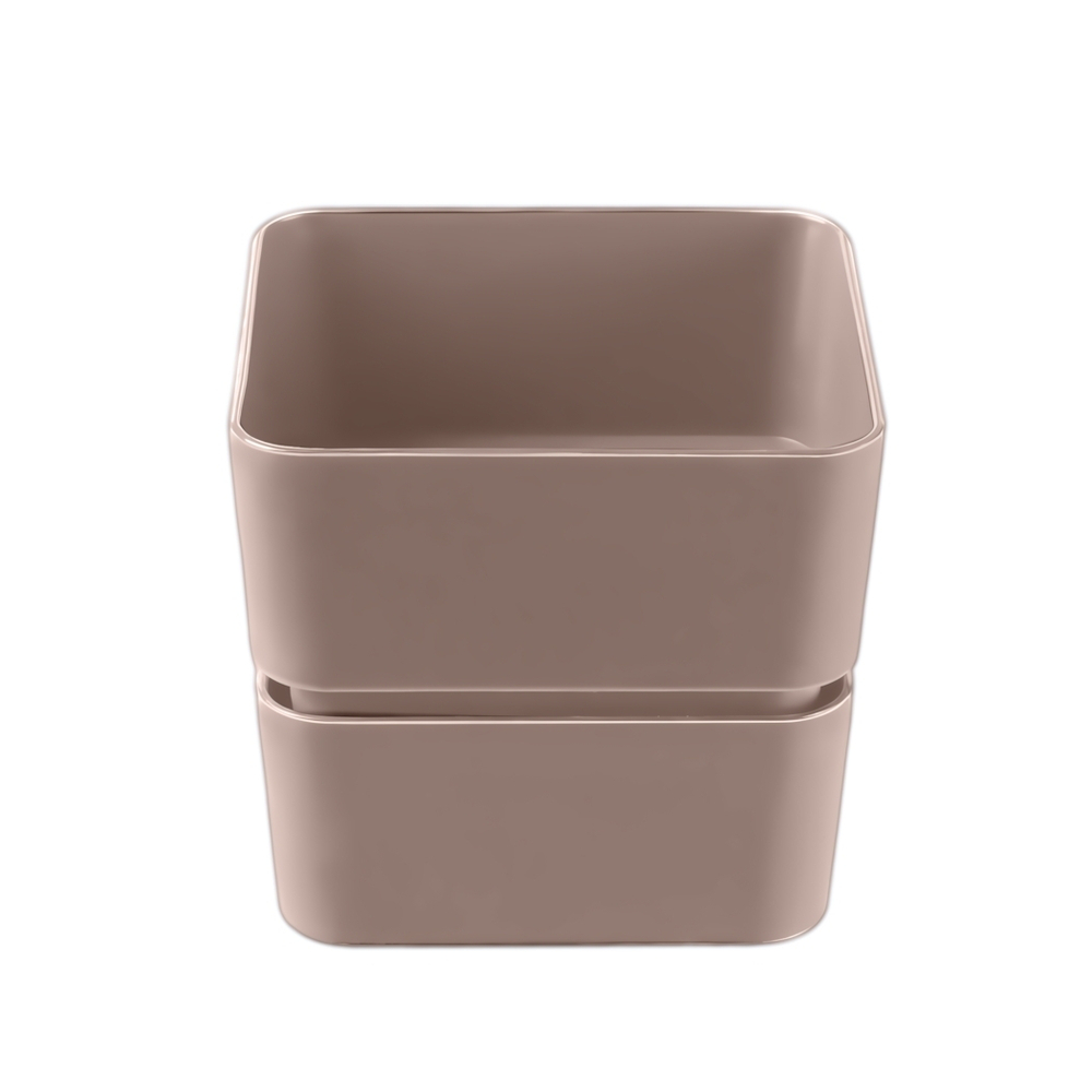 Кашпо "Фиори" (0,45л.) Цв. Мокачино