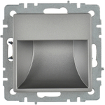 BRITE Подсветка светодиодная встраиваемая ПЛ20-БрС сталь IEK