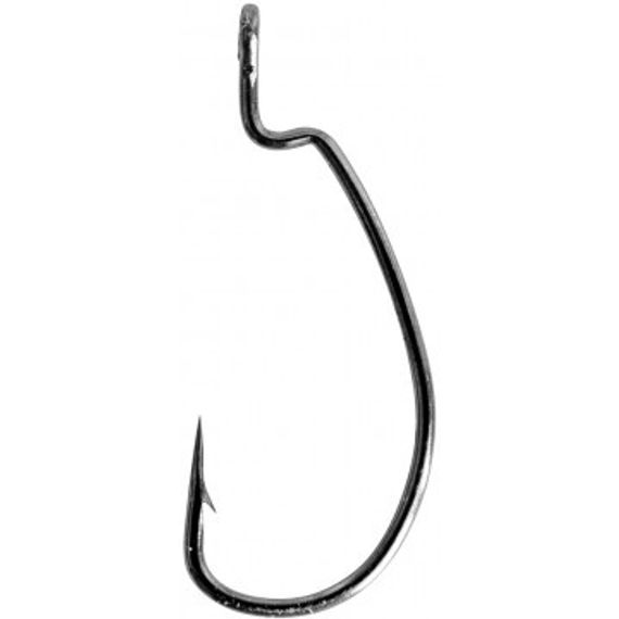 Крючок офсетный №5 цвет BN (5шт) Helios (HS-1205-5)