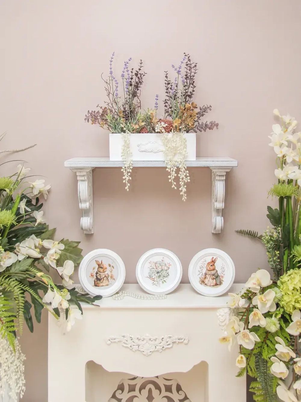 Полка настенная навесная 60 см