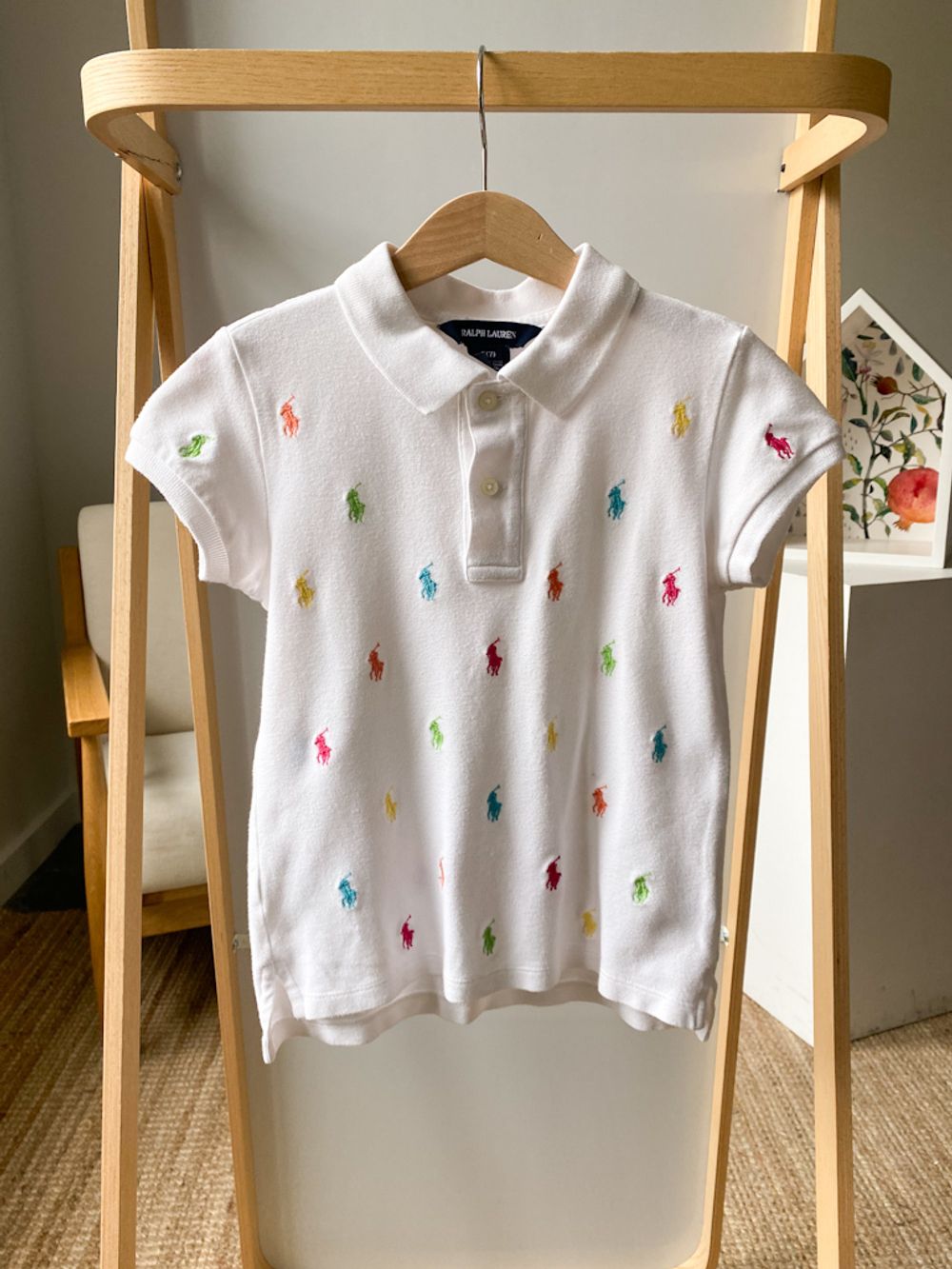 Хлопковое поло  Ralph Lauren, 122