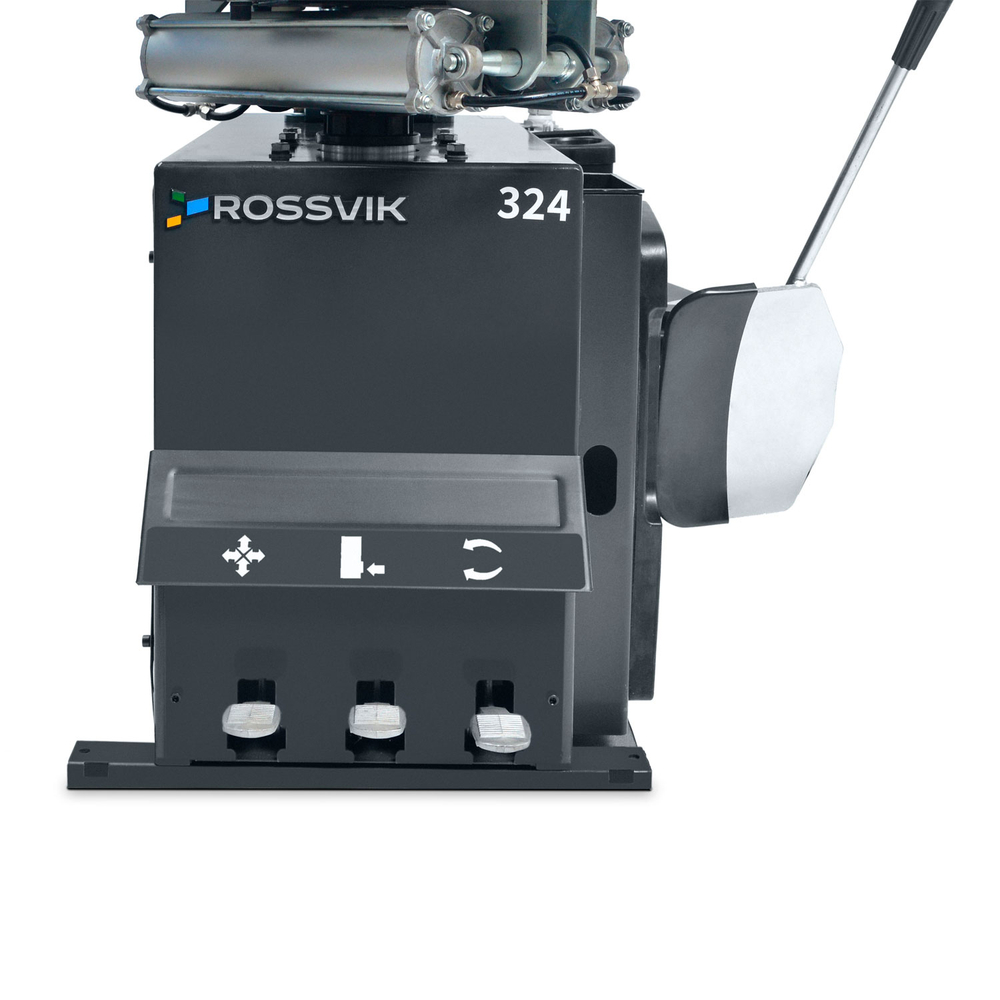 Станок шиномонтажный ROSSVIK V-324, п/авт., до 24", 220 В, серый