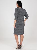 Рина - платье клетка черный Iv-capriz (Акция)