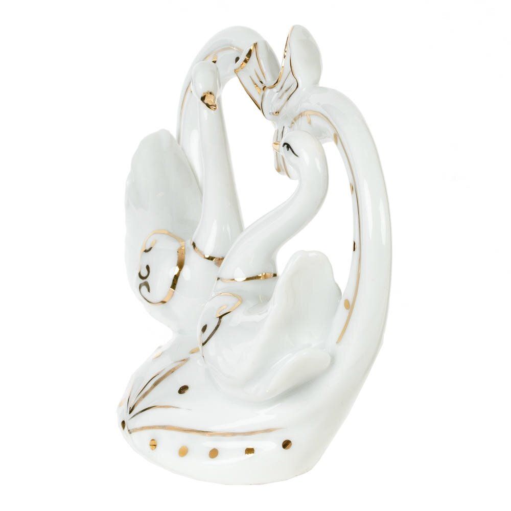 GAEM Фигурка декоративная "Лебеди", L10 W4,5 H8,5 см