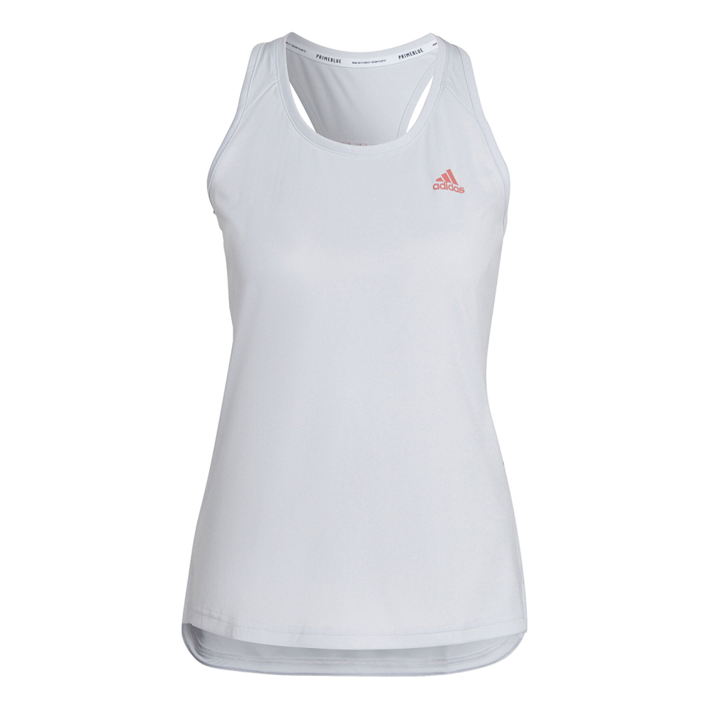 Женская теннисная майка adidas 3-Stripes Tank Top Women - Grey, Pink