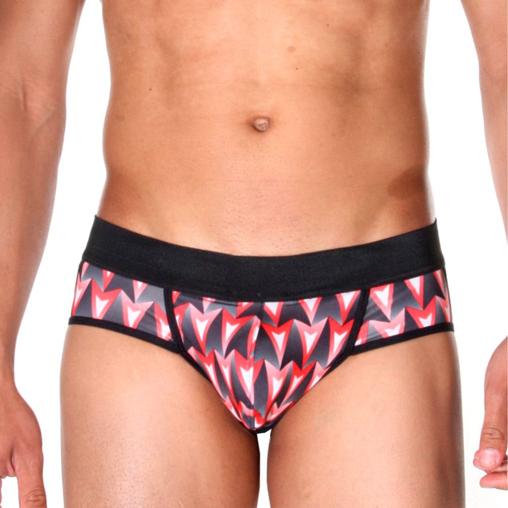 Мужские трусы джоки серые с принтом Cosmos Colors CP50_PBR