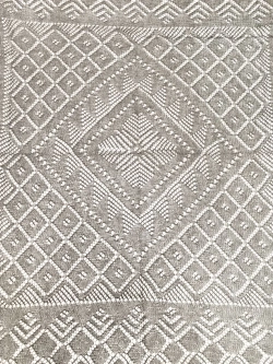 Оренбургский пуховый платок-паутинка А100-03 серый