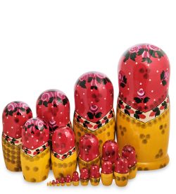 Народные промыслы МР-10/14 Матрешка 20-кукольная (Семеновская)