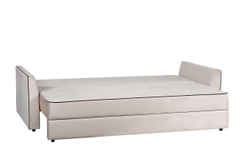 Диван трехместный Mores(K) Garda Decor MORES(K)-2K-КРЕМ-Bel09+Vel35