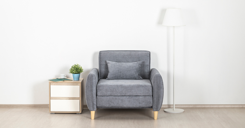 Кресло - кровать Анита (Арт. ТД 374 Happy 996 серый)