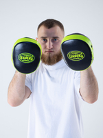 Лапы тренерские LEADERS T-AIR черно-зеленые