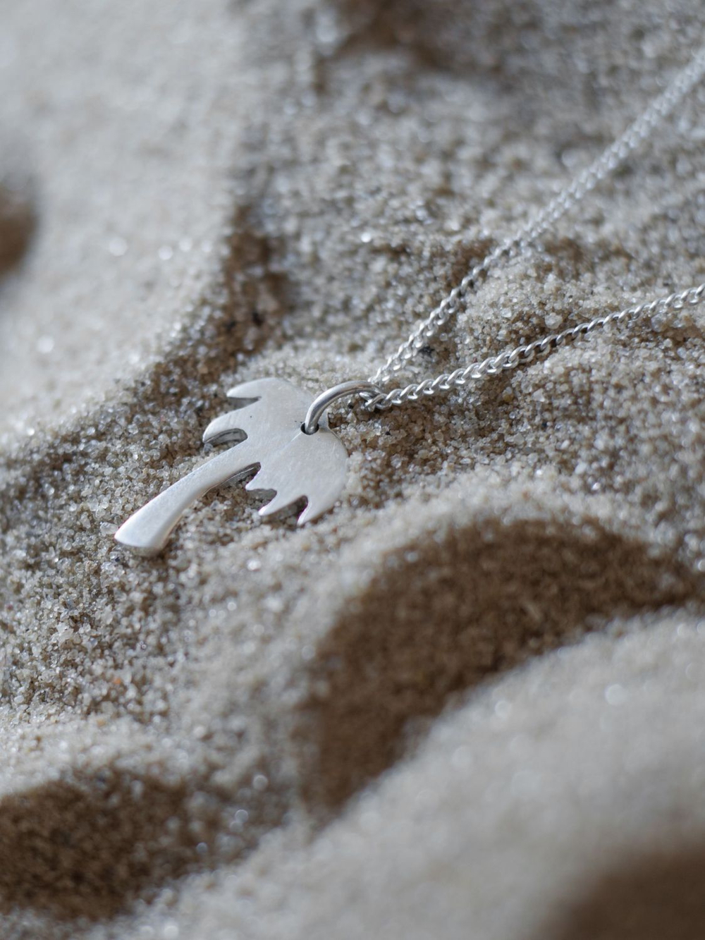 Подвеска Пальма, серебро