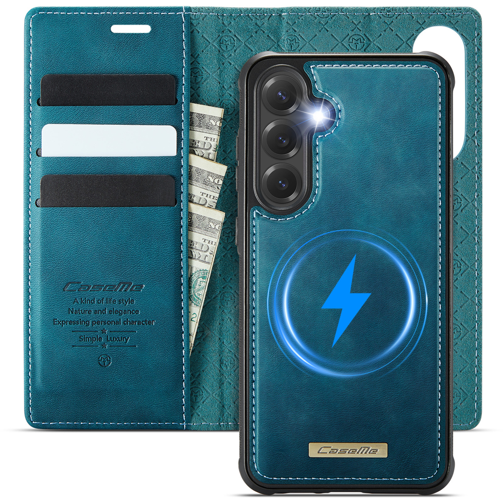 Чехол-кошелек CaseMe 2 in 1 MagSafe Samsung Galaxy S25+
