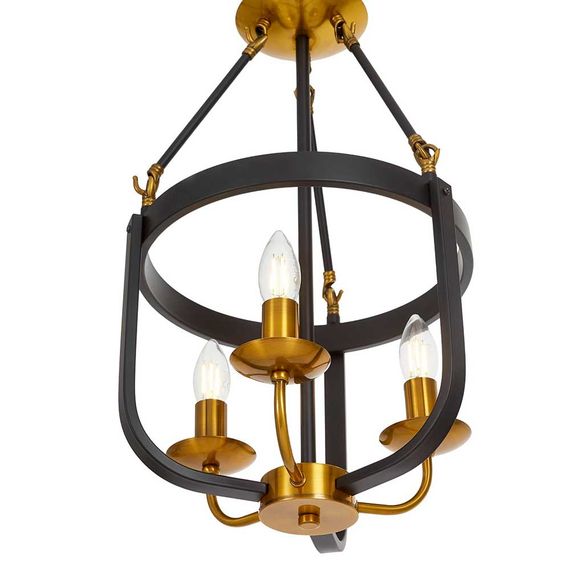 Подвесной светильник Lumina Deco Berling LDP 8024-3 BK+MD