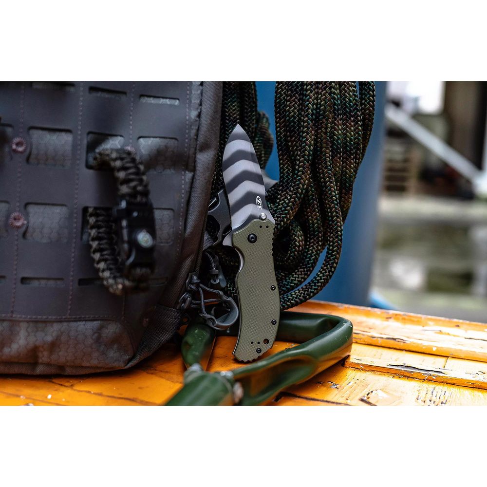 Складной нож Zero Tolerance 0350OLTS Tiger Stripe