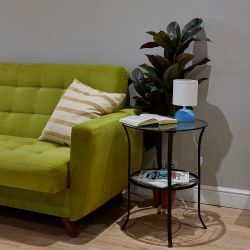 UML-B302 E14 BLUE Светильник настольный декоративный под лампу Е14. 40W. Механический выключатель. Синий. ТМ Uniel