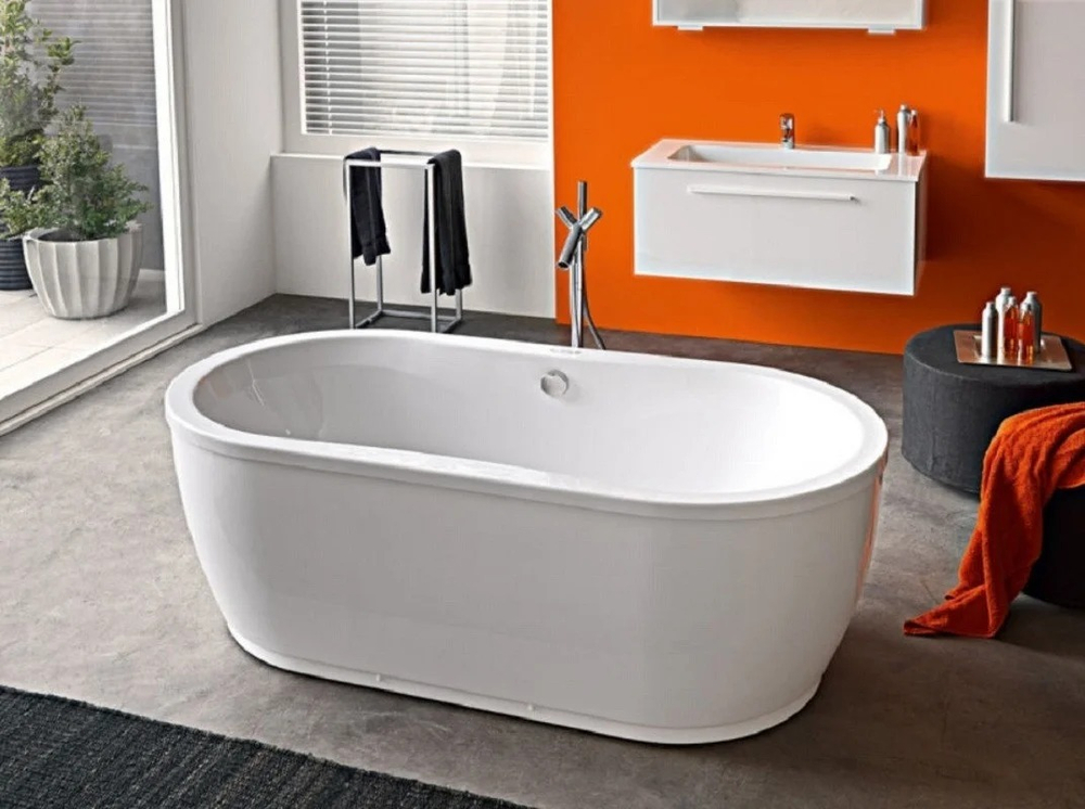 Ванна акриловая отдельностоящая Kolpa San LIBERO 180x90 (01, BASIS) (300608)