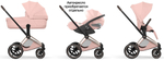 Коляска Cybex Priam V Rosegold Style Collection 2 в 1 Peach Pink