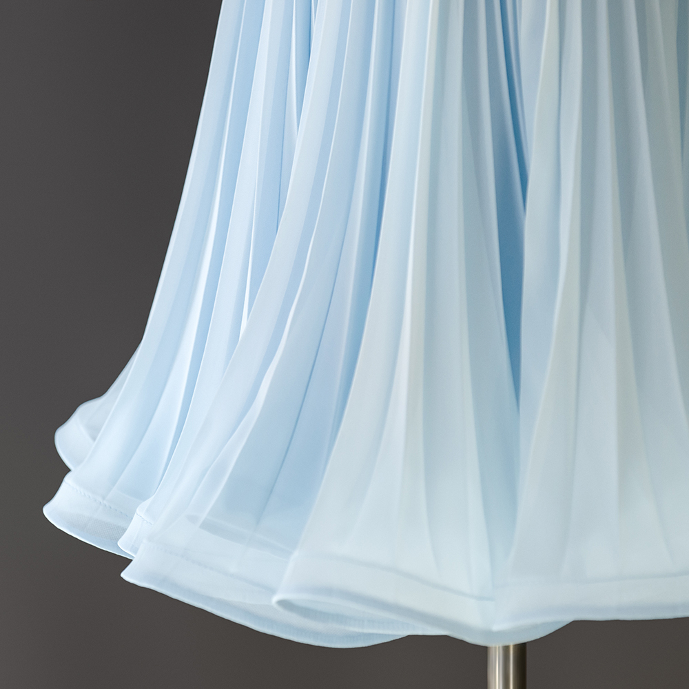 Laura 21-01-01-C | Платье гофре для спортивно-бальных танцев | Vasileva Dance