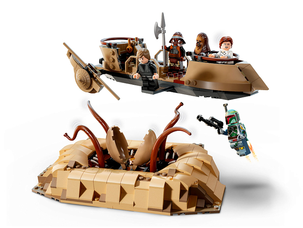 LEGO Star Wars 75396 «Пустынный скиф и яма Сарлакка» — сцена из “Возвращения джедая”