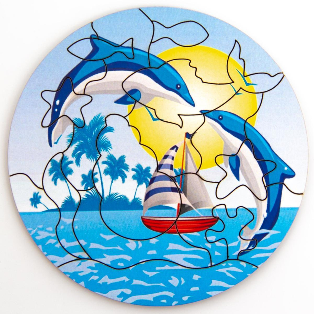 Пазл малый "Морской" (в мешочке)