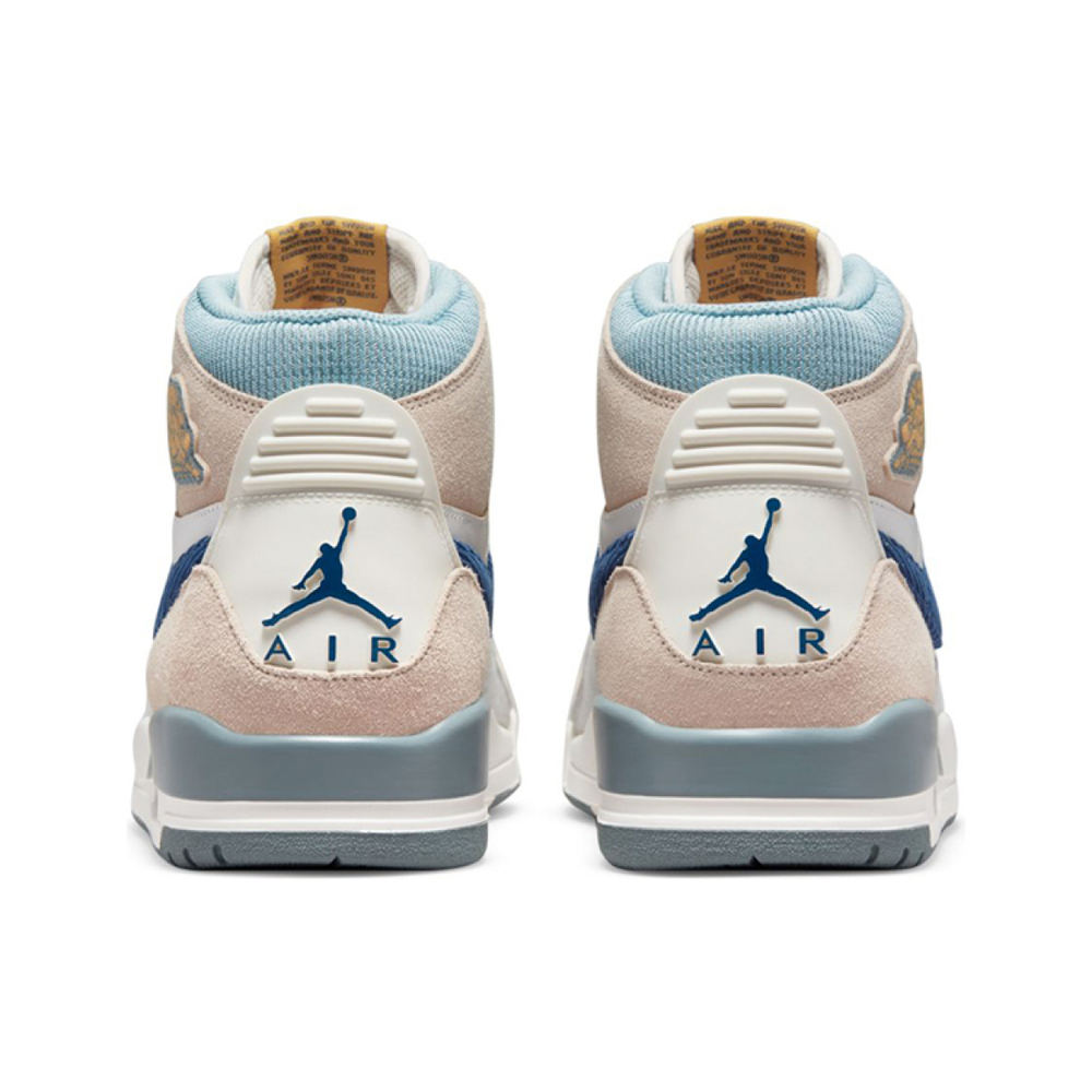 Кроссовки Air Jordan Legacy 312 Corduroy Swoosh - White Mystic Navy