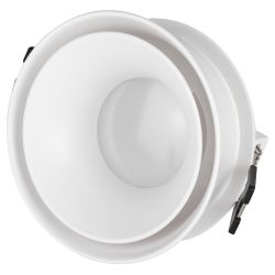 Светильник встраиваемый декоративный ЭРА KL94 WH под лампу MR16 GU5.3 белый пластиковый