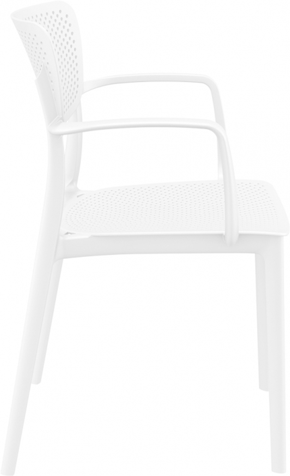 Кресло пластиковое Siesta Contract Loft, белый