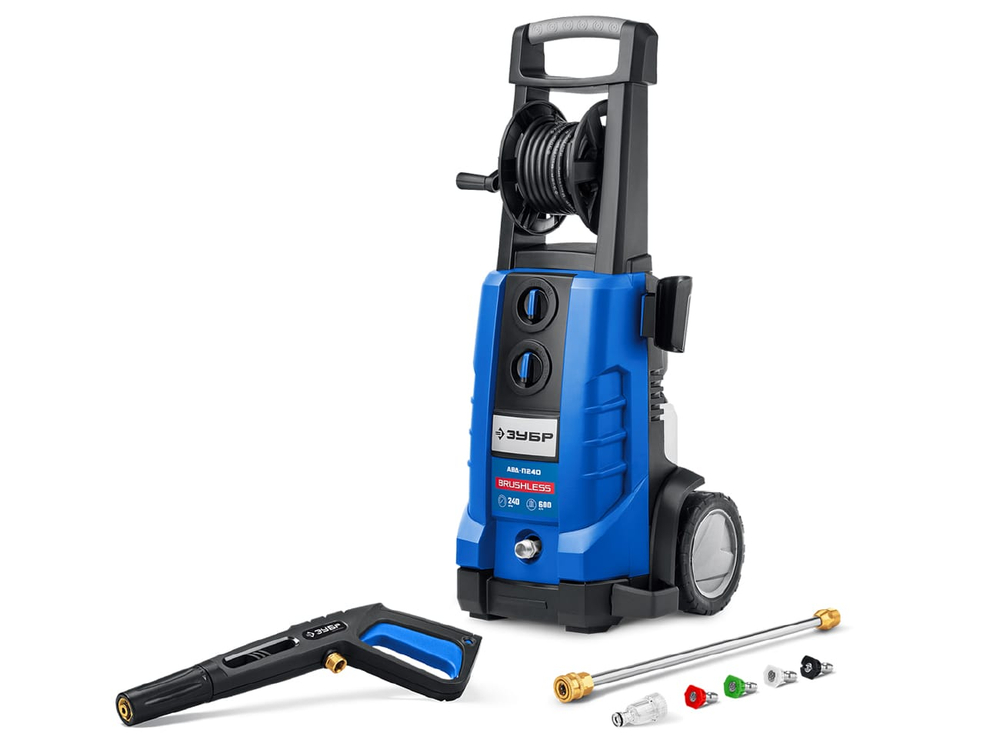 Автомойка ЗУБР 240Атм 3300Вт Профессионал