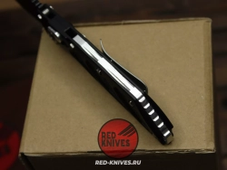 Нож Microtech DOC - черная рукоять, черный клинок RK-455