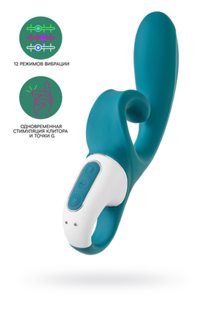 Нереалистичный вибратор Satisfyer Hug me