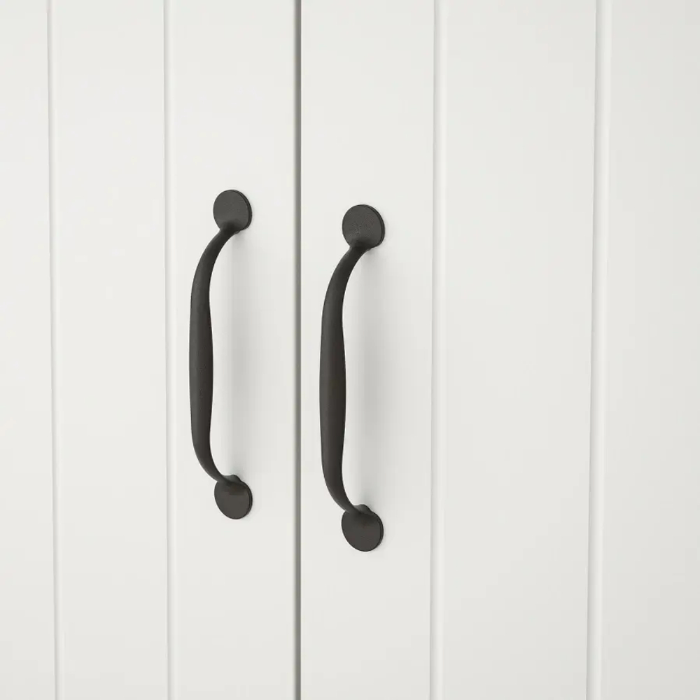 Шкаф - SKRUVBY  IKEA/ СКРУВБИ ИКЕА, 70x90 см, белый/под беленый дуб