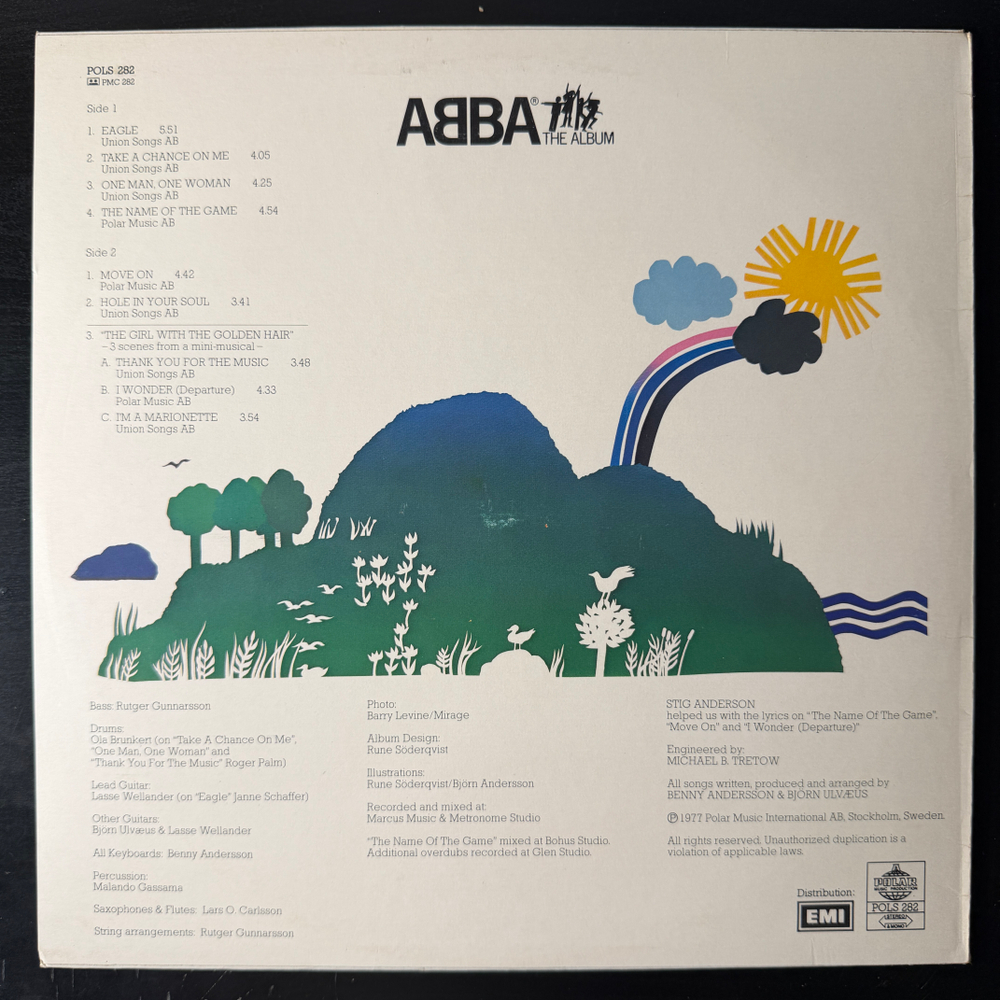 ABBA - The Album (Швеция 1977г.)