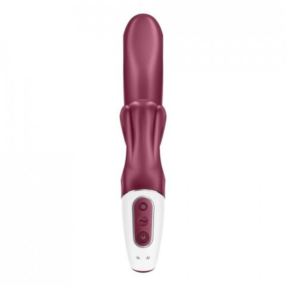 Вибратор-кролик Satisfyer Love me бордовый