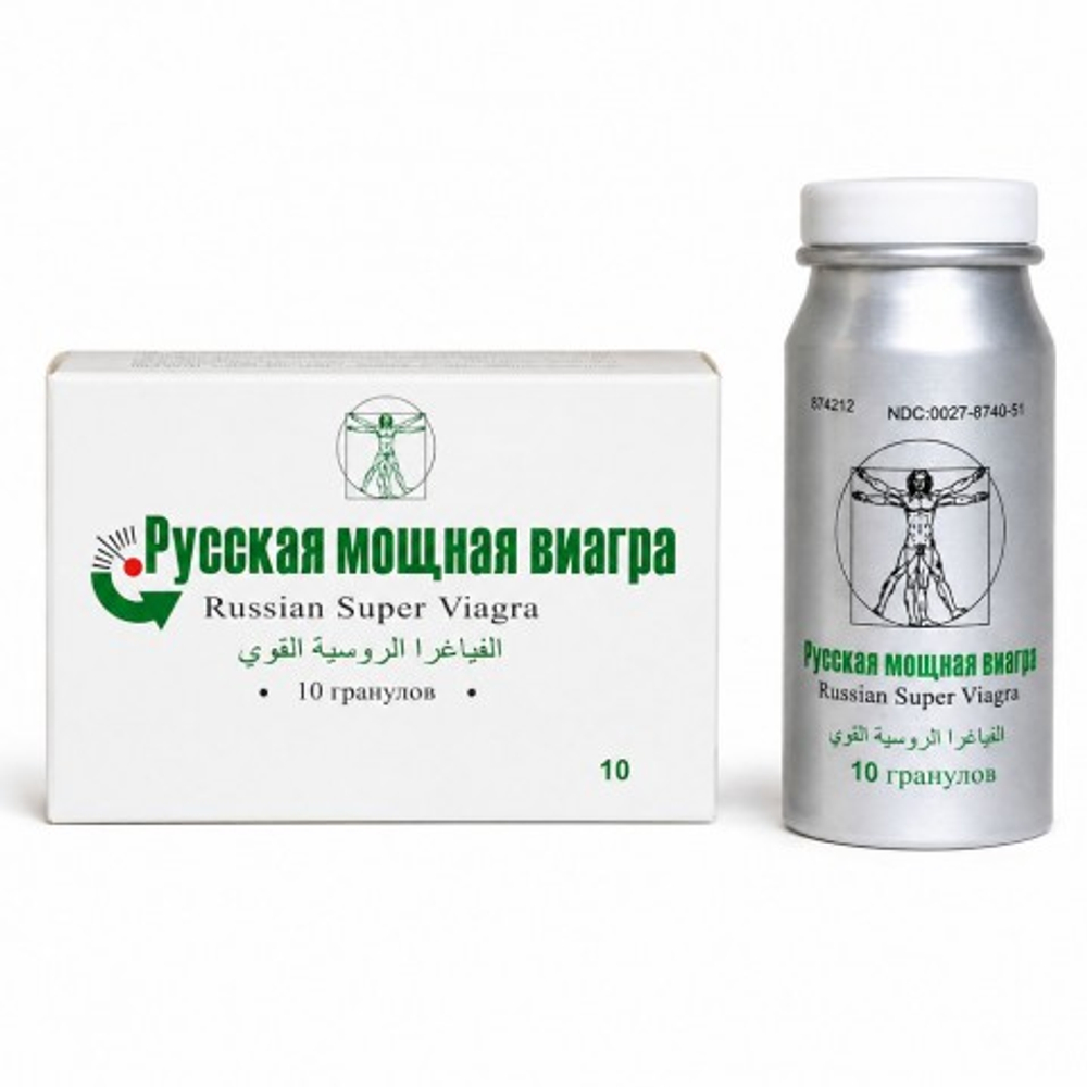 Мужской препарат "Русская мощная виагра" (10 таб.)