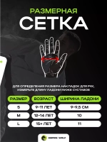 Перчатки синие S