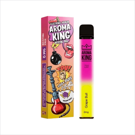 Aroma King Hookah 700 - Grape Bull (0% nic)